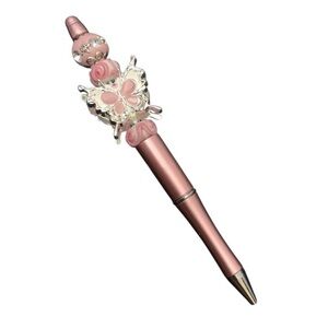 Beautiful Butterfly Beaded Pen